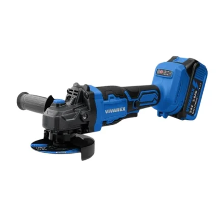 کیت شارژی براشلس VR2404-BCK — بکس 500N، دریل چکشی، مینی‌فرز و بتن-کن + 3 باتری 24V