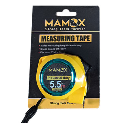 متر 5.5 متری ماموکس سری التون با نوار فلزی و بدنه ABS مقاوم