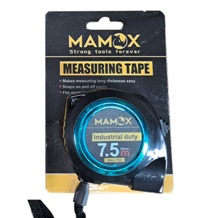 متر 7.5 متری ماموکس سری التون با نوار فلزی و بدنه ABS مقاوم