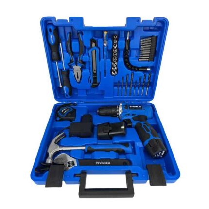 کیت دریل شارژی 12 ولت 40 پارچه ویوارکس مدل VR1240-CDK | 12 ولت 1.5 آمپر