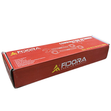 آچار یکسر تخت یکسر رینگی فیدورا مدل FI-00819 مجموعه 8 عددی