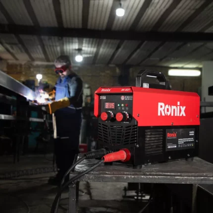 اینورتر جوشکاری رونیکس مدل RH-4631 ظرفیت ۳۱۵ آمپر مناسب کارگاه و پروژه‌های نصب