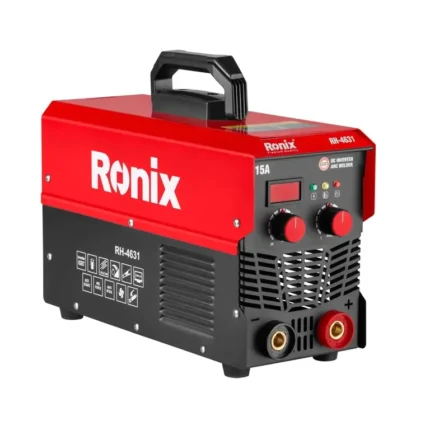 اینورتر جوشکاری رونیکس مدل RH-4631 ظرفیت ۳۱۵ آمپر مناسب کارگاه و پروژه‌های نصب