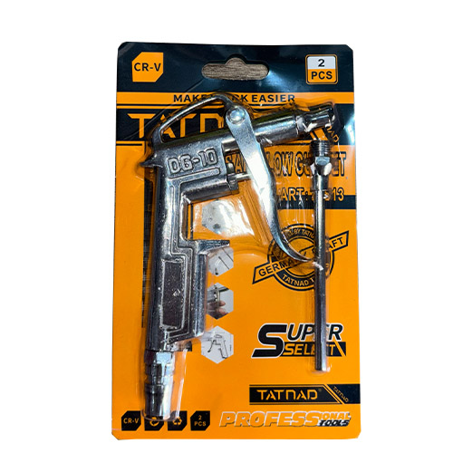 بادپاش فلزی تاتناد DG-10 بادپاش فلزی تاتناد DG-10 برای تمیزکاری کارگاهی با کمپرسور هوا