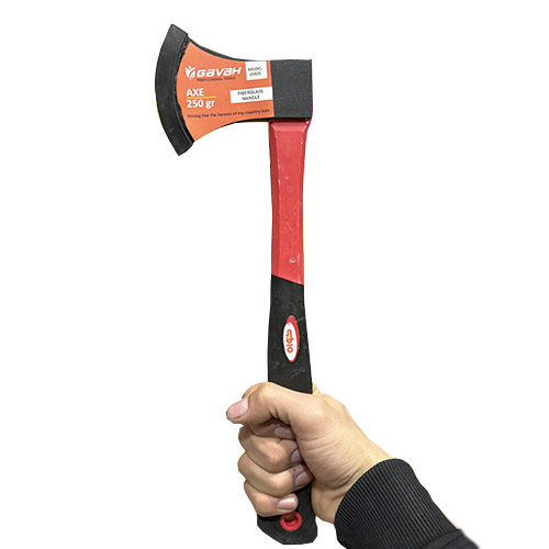 تبر گواه مدل SH020 وزن ۲۵۰ گرم تبر سبک کمپینگ و باغبانی (2) تبر گواه مدل SH020 وزن ۲۵۰ گرم