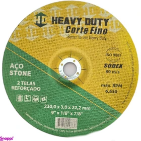 صفحه برش سنگ بزرگ هوی دیوتی کد 230 مناسب فرز 230 میلی‌متری