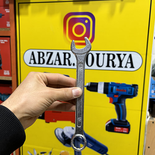 مجموعه 12 عددی آچار یکسر تخت و رینگ دیاموند کد 012 آچار رینگی دیاموند A12 (4) مجموعه 12 عددی آچار یکسر تخت و رینگ دیاموند کد 012 با کاور آویزی نظمدهنده