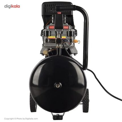کمپرسور هوای هیوندای مدل AC-5025 با مخزن 50 لیتری و چرخ‌های فلزی